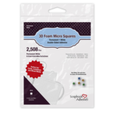 Scrapbook Adhesives 3D Foam Micro Squares White (01404)