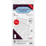 Scrapbook Adhesives 3D Foam Medium Creative Sheets White (01400)