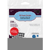 Scrapbook Adhesives 3D Foam Circles Black (01227)