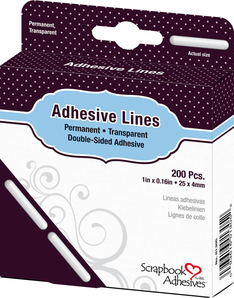 Scrapbook Adhesives Adhesive Lines (01305)