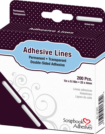 Scrapbook Adhesives Adhesive Lines (01305)