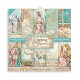 Stamperia Sleeping Beauty 8x8 Inch Paper Pack (SBBS38)