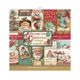 Stamperia Christmas Vintage 8x8 Inch Paper Pack (SBBS02)