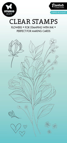 Studio Light Essentials Clear Stamp Striped Bouquet (SL-ES-STAMP324) Studio Light Essentials Clear Stamp Striped Bouquet (SL-ES-STAMP324)