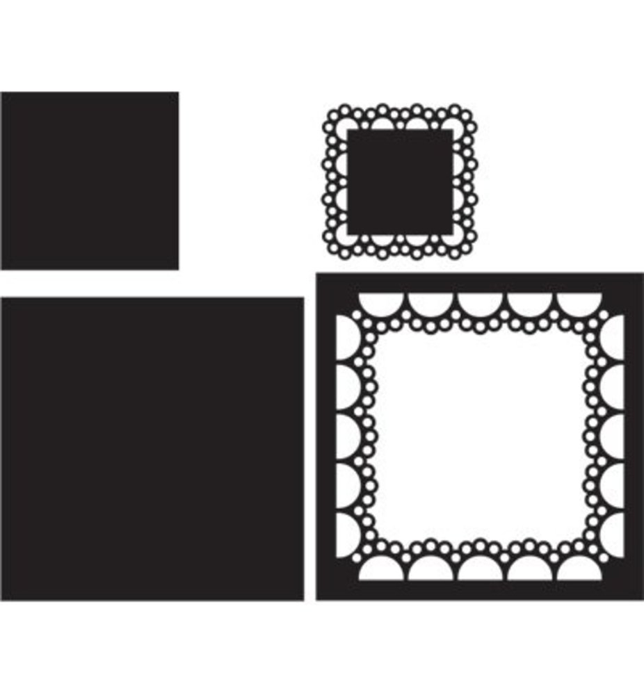Marianne Design Craftable Passe-Partout Square (CR1240) Marianne Design Craftable Passe-Partout Square (CR1240)