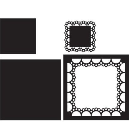Marianne Design Craftable Passe-Partout Square (CR1240) Marianne Design Craftable Passe-Partout Square (CR1240)