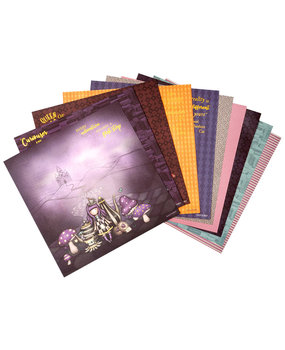 Gorjuss Wonderland 12x12 Inch Scrap Paper Set (GOR-WL-PS23)