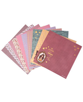Gorjuss Wonderland 8x8 Inch Scrap Paper Set (GOR-WL-PS22)