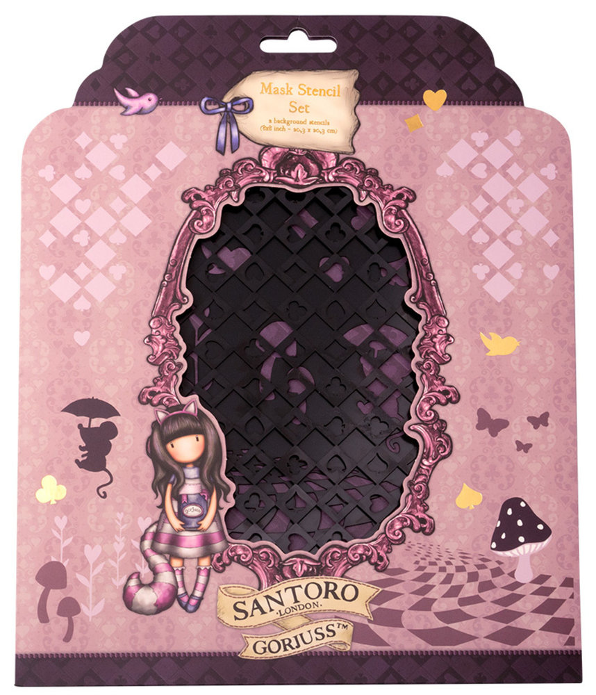 Gorjuss Wonderland Mask Stencil Set (2pcs) (GOR-WL-MASK174) Gorjuss Wonderland Mask Stencil Set (2pcs) (GOR-WL-MASK174)