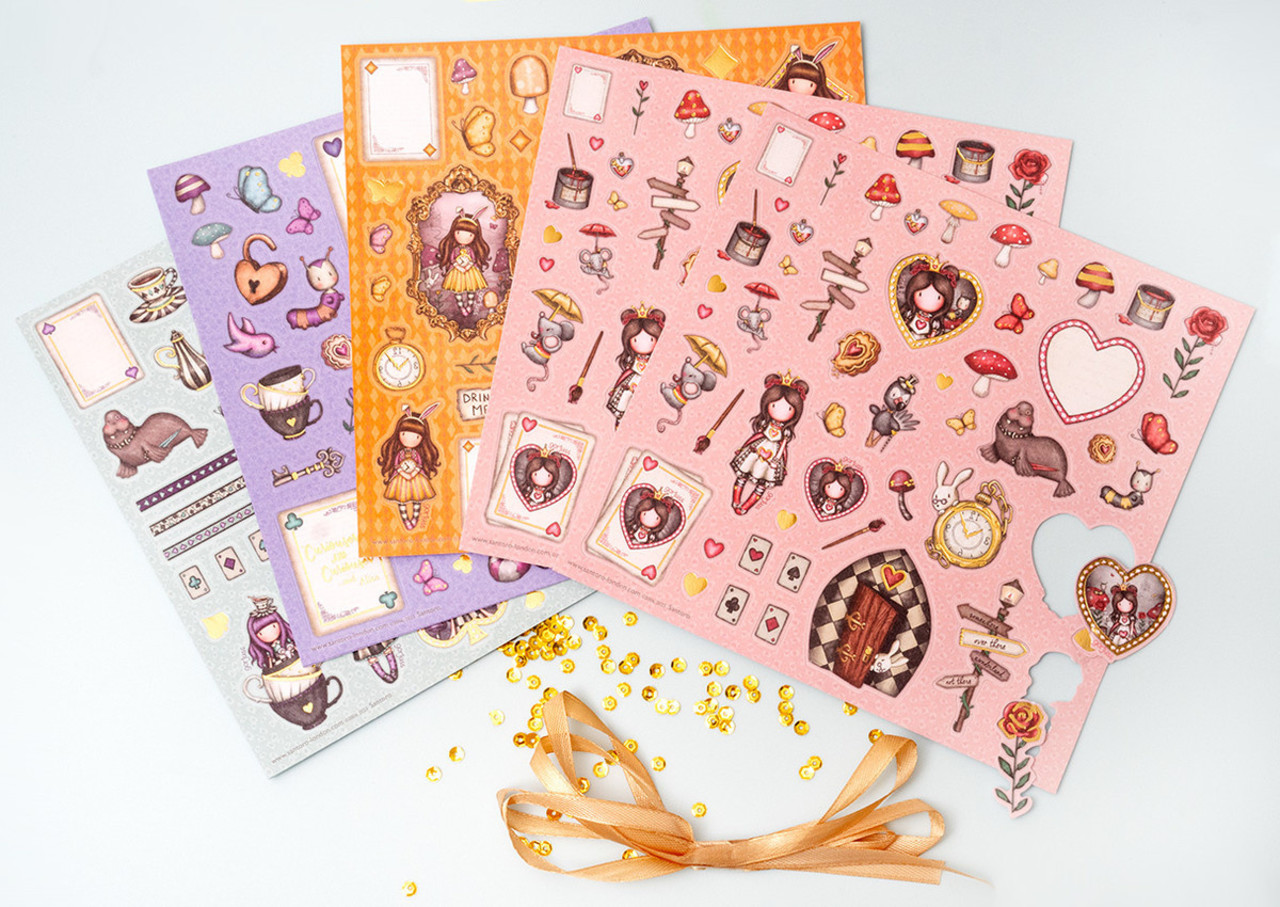 Gorjuss Wonderland Embellishment Set (GOR-WL-DCS02) Gorjuss Wonderland Embellishment Set (GOR-WL-DCS02)