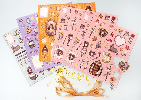 Gorjuss Wonderland Embellishment Set (GOR-WL-DCS02) Gorjuss Wonderland Embellishment Set (GOR-WL-DCS02)