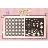 Gorjuss Wonderland Mask Stencil Set (2pcs) (GOR-WL-MASK174)