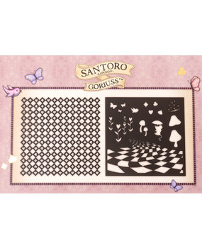 Gorjuss Wonderland Mask Stencil Set (2pcs) (GOR-WL-MASK174) Gorjuss Wonderland Mask Stencil Set (2pcs) (GOR-WL-MASK174)