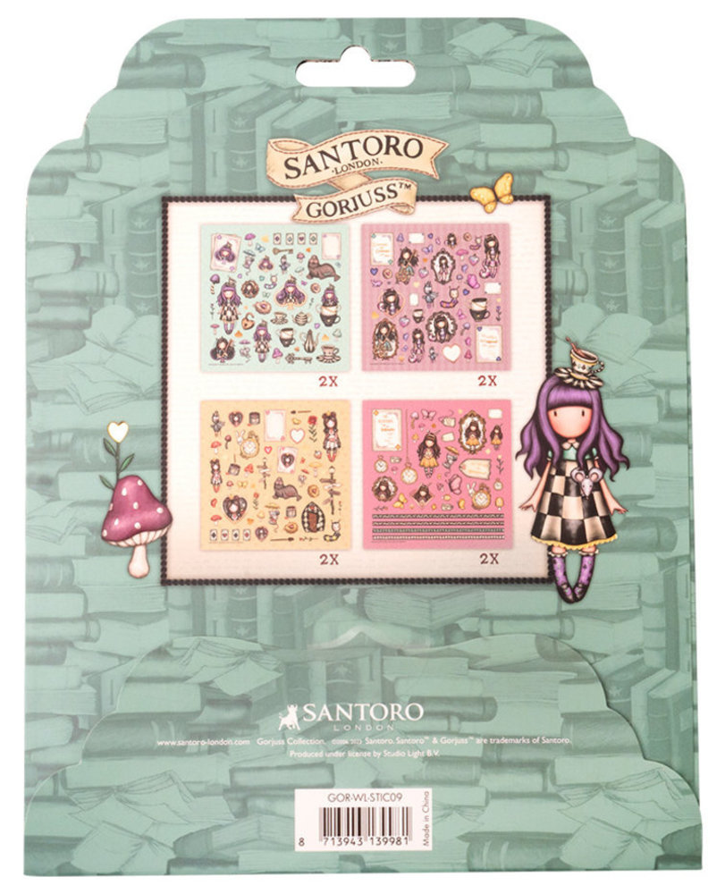 Gorjuss Wonderland Sticker Sheets (GOR-WL-STIC09) Gorjuss Wonderland Sticker Sheets (GOR-WL-STIC09)