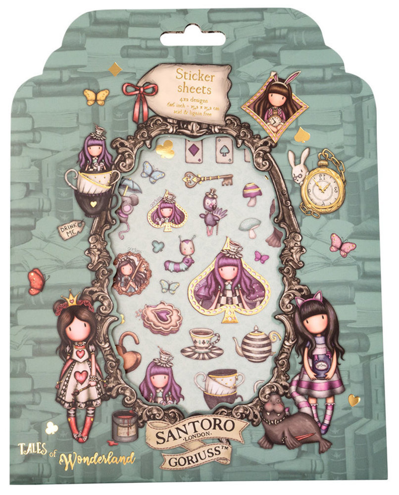 Gorjuss Wonderland Sticker Sheets (GOR-WL-STIC09) Gorjuss Wonderland Sticker Sheets (GOR-WL-STIC09)