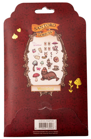 Gorjuss Wonderland Rubber Stamps (GOR-WL-STAMP380) Gorjuss Wonderland Rubber Stamps (GOR-WL-STAMP380)