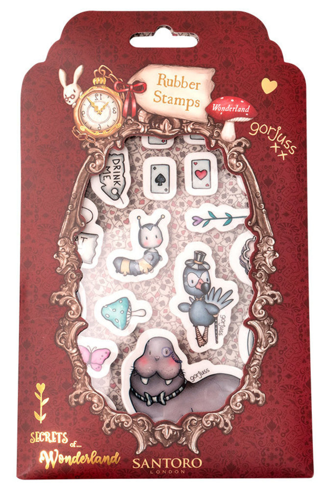 Gorjuss Wonderland Rubber Stamps (GOR-WL-STAMP380) Gorjuss Wonderland Rubber Stamps (GOR-WL-STAMP380)