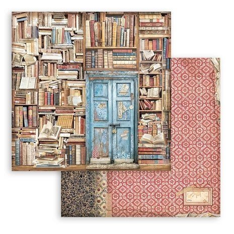Stamperia Vintage Library 12x12 Inch Paper Pack (SBBL132) Stamperia Vintage Library 12x12 Inch Paper Pack (SBBL132)