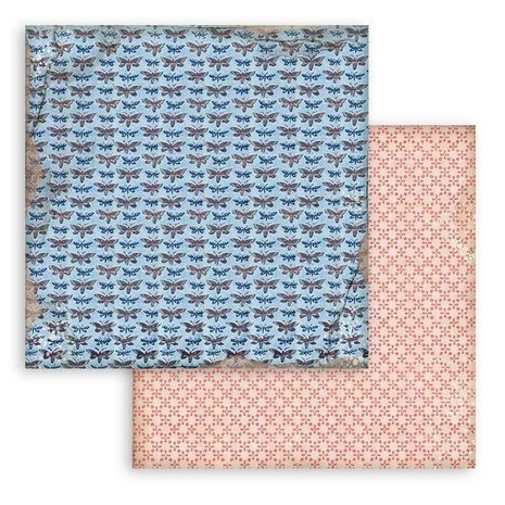 Stamperia Vintage Library Maxi Background 12x12 Inch Paper Pack (SBBL133) Stamperia Vintage Library Maxi Background 12x12 Inch Paper Pack (SBBL133)