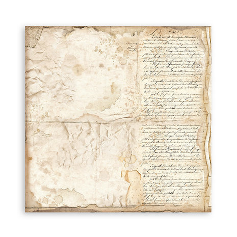 Stamperia Vintage Library Backgrounds 8x8 Inch Paper Pack (SBBS81) Stamperia Vintage Library Backgrounds 8x8 Inch Paper Pack (SBBS81)