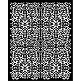 Stamperia Vintage Library Thick Stencil 20x25cm Texture (KSTD133)