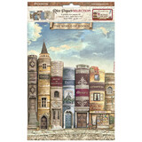Stamperia Vintage Library Rice Paper Selection A4 (DFSA4XVL)