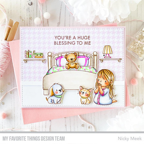 My Favorite Things Springing for Houndstooth 6x6 Inch Paper Pad (EP-107)