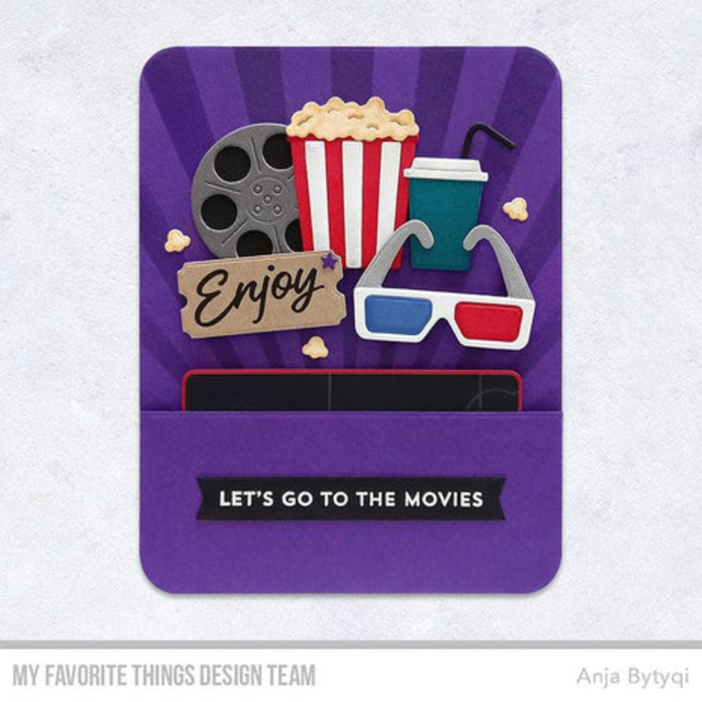 My Favorite Things Movie Night Clear Stamps (CS-777) My Favorite Things Movie Night Clear Stamps (CS-777)