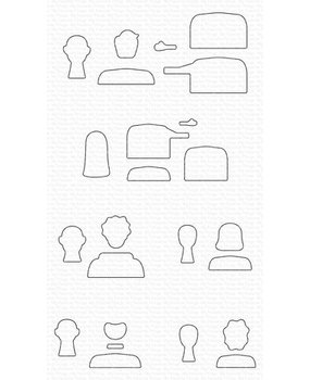 My Favorite Things Die-namics Heads Up (MFT-2503)