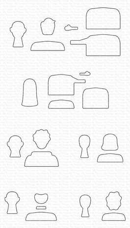 My Favorite Things Die-namics Heads Up (MFT-2503)