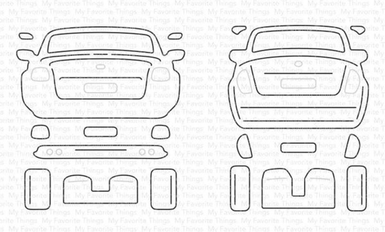 My Favorite Things Die-namics Rear View (MFT-2508)