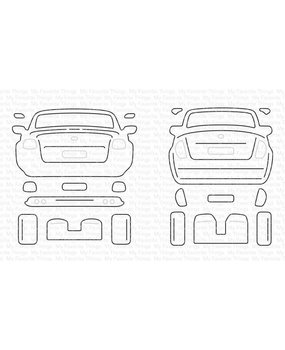 My Favorite Things Die-namics Rear View (MFT-2508)
