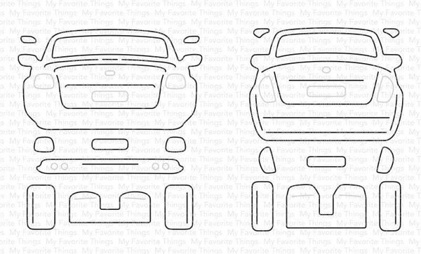 My Favorite Things Die-namics Rear View (MFT-2508)