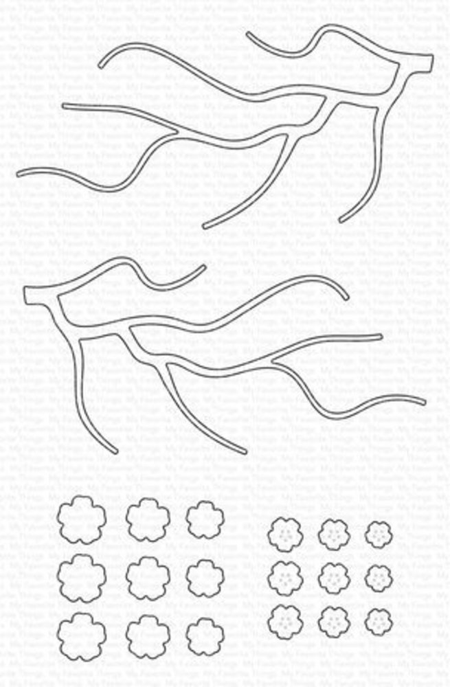 My Favorite Things Die-namics Cherry Blossoms (MFT-2512)