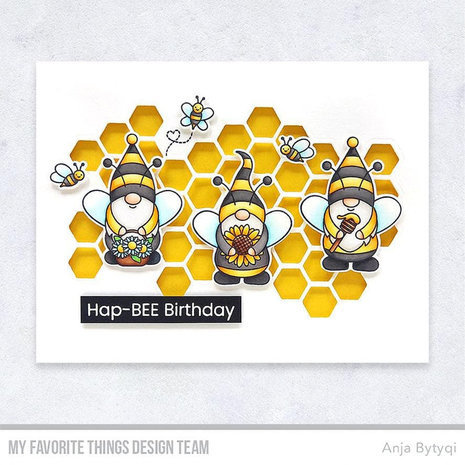 My Favorite Things Die-namics Peek-a-Boo Honeycomb (MFT-2515)