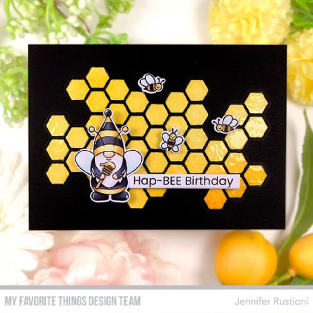 My Favorite Things Die-namics Peek-a-Boo Honeycomb (MFT-2515)