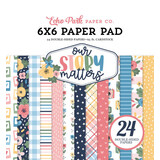 Echo Park Our Story Matters 6x6 Inch Paper Pad (MSM317023)