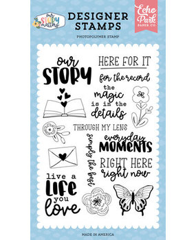 Echo Park Our Story Matters Here For It Clear Stamps (MSM317043)* Echo Park Our Story Matters Here For It Clear Stamps (MSM317043)*
