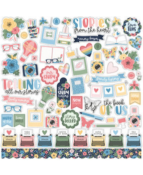 Echo Park Our Story Matters 12x12 Inch Element Sticker (MSM317014)* Echo Park Our Story Matters 12x12 Inch Element Sticker (MSM317014)*