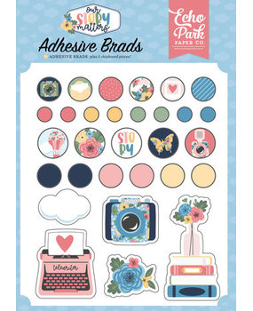 Echo Park Our Story Matters Adhesive Brads (MSM317020)* Echo Park Our Story Matters Adhesive Brads (MSM317020)*