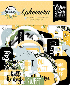 Echo Park Bee Happy Ephemera (BH319024)