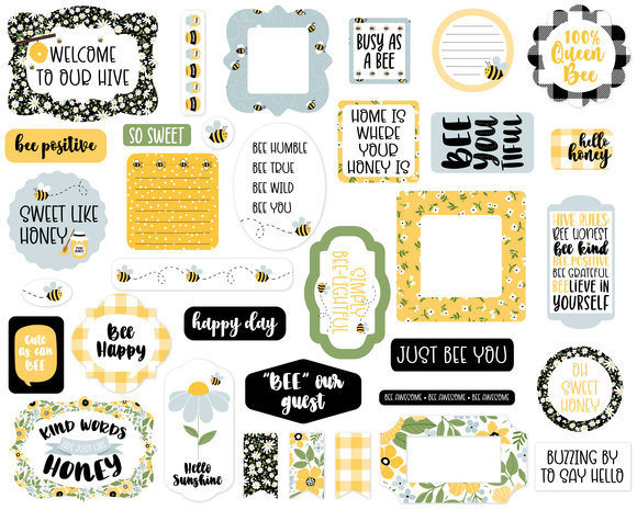 Echo Park Bee Happy Ephemera (BH319024)