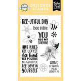 Echo Park Bee Happy Hive Rules Clear Stamps (BH319043)