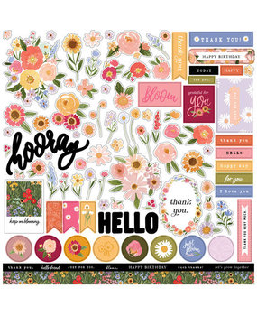 Carta Bella Flora No.6 12x12 Inch Element Sticker (CBFRN316014) Carta Bella Flora No.6 12x12 Inch Element Sticker (CBFRN316014)