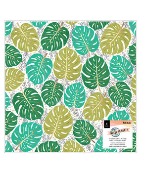 Vicki Boutin Where To Next 12x12 Inch Gold Foil on Printed Vellum (34014096)