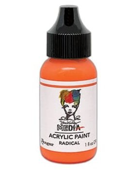 Dina Wakley MEdia Heavy Body Acrylic Paint Radical (MDQ82866) Dina Wakley MEdia Heavy Body Acrylic Paint Radical (MDQ82866)