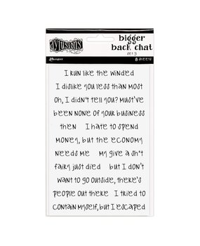 Ranger Dylusions Bigger Back Chat Set 3 White (DYA81791) Ranger Dylusions Bigger Back Chat Set 3 White (DYA81791)