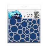Simon Hurley Create Warped Circles 6x6 Inch Masking Stencils (HUS83399)