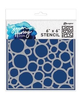 Simon Hurley Create Warped Circles 6x6 Inch Masking Stencils (HUS83399) Simon Hurley Create Warped Circles 6x6 Inch Masking Stencils (HUS83399)