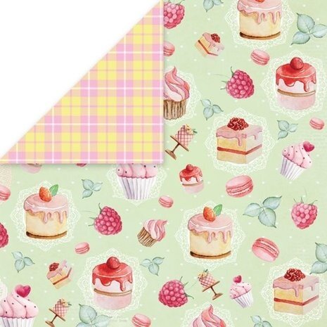 Craft & You Sweet Dessert 12x12 Inch Paper Pack (CPS-SD30)